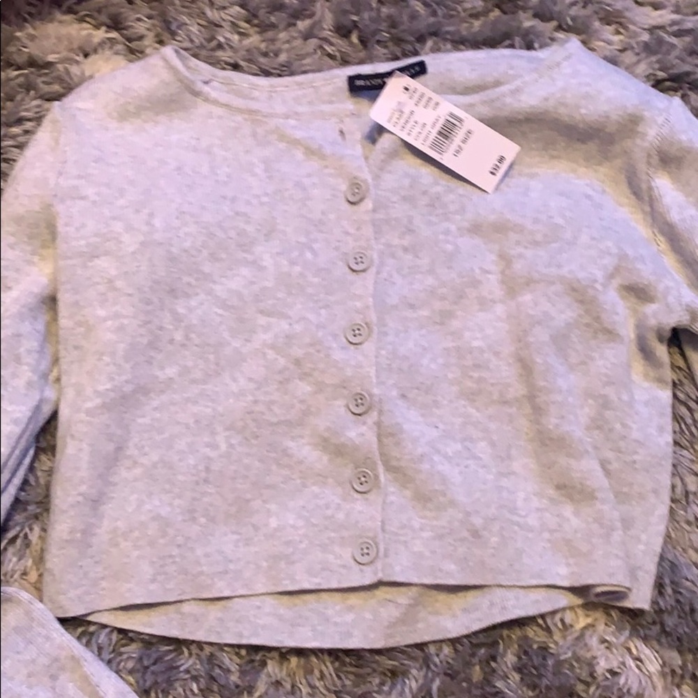 brandy cropped sweater!!